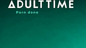 Petite brunette Aria Lee licks pussy with gorgeous bestie in first-time lesbian kiss