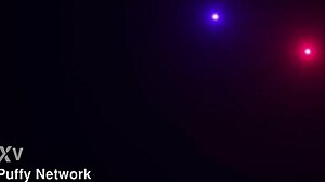 festive frolick features rebeca with wet puffy close up clit piercing toys