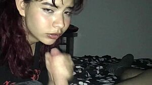 Deliciosa chupada de bolas followed by duro sexo and cums