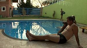 What happens when macho husband lets unemployed friend stay home?