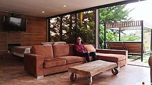 Hey i just fucked this colombian latina stepdaughter in doggystyle next to her blind dad and cum dripped on him