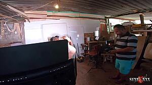 Bastidores Capture First Orgasm Of Brazilian Teen Niece Luara Amaral With Bettohfitness And Binho Ted