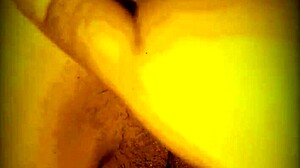 Horny Mexican Housewife Enjoys Big Ass Worshiping Blowjob and Pussy Licking in Leather Lingerie