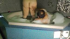 Latina hottie teases with big cock outdoors