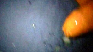 Horny milf masturbates asshole and clit with fingers until cum shoots out in close up