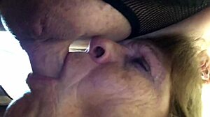 Granny Wonder Woman face fucking and deepthroat as wondrous cocksucking goddess in costume