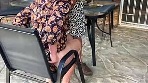 STEPSON, FUCK ME HARD OUTDOORS!!