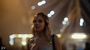 sydney sweeney, the sexy australian blonde with big tits, reaches an intense orgasm in that euphoria scene