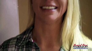 Blonde Montana Masturbates Then Gets Fingered Deep In Needy Pussy