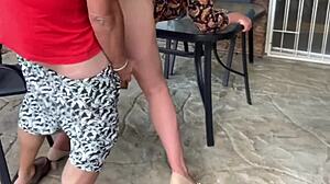 STEPSON, FUCK ME HARD OUTDOORS!!