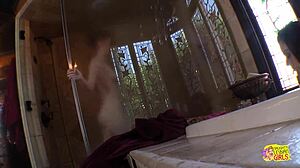 Redhead Faye Reagan Tempts Brunette Victoria Valentino with Kisses and Wet Pussy Licks