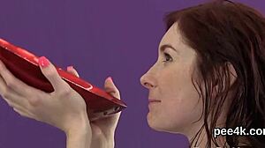 Exceptional Babe Gets Her Yummy Slit Absolute Of Warm Piss And Ejaculates