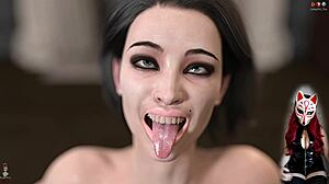 Breastfeeding Cumshot On Huge Boobs Shadows Ep 4