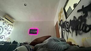 Sharing bed with stepsister leads to rough ass cum challenge.