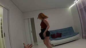 Oversized dick teases this beauty teen 18+ with blonde blowjob and deepthroat pov.