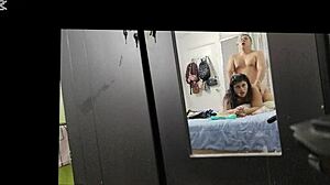 mi maestra mexicana sucks my verga until it's hard then i fuck her coño with squirting and creampie