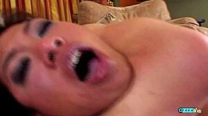 Asian Babe Enjoys Rough Pussy Drilling And Mouth Filled With Cum In Cowgirl Ride