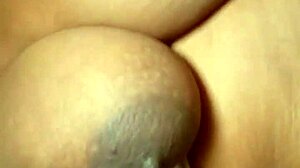 Chubby bbw spreads big pussy lips and shows huge tits in solo play