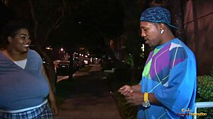 Big Black Woman Takes BBC In Different Positions After Blowing Him, Like Cowgirl And Doggystyle