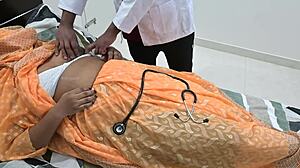 Hey doctor, let's have some fun with this lady patient.