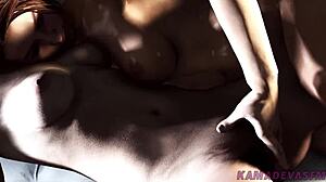 Jill and Claire Explore Lesbian Love Through Fingering, Grinding, and Orgasmic Monster Encounters in Uniform