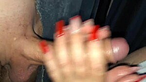 Aline Doesn't Waste Time When The PAU Is Huge She Can't Stick To Just BOQUETE