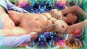 preview fuses techno music with sexy asian teen japanese sex scenes