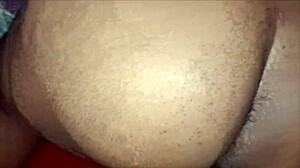 When the cuckold leaves for work, my stepson comes to fuck me and I cum hard on his black dick.