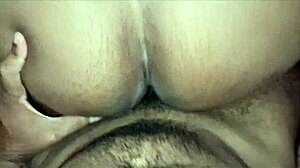 When the cuckold leaves for work, my stepson comes to fuck me and I cum hard on his black dick.