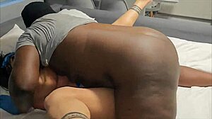 I take the giant bbc deep in my ass for destruction while squirting from intense rimjob and deepthroat