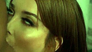 Trans beauty Gracie Jane takes hardcore anal fucking and deepthroat blowjob from gentleman in rough doggystyle.