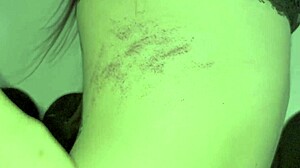 oh wow, she's all marked up after that rough bdsm session with spanking and domination!