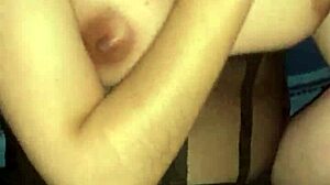 I reunite with my ex and we end up in homemade sex with petite brunette riding cowgirl.