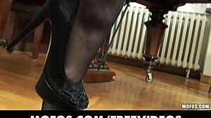 Oh man, this beautiful French slut is taking that hard dick deep in her perfect round ass! 🍑🔥