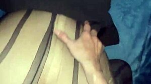 I reunite with my ex and we end up in homemade sex with petite brunette riding cowgirl.