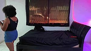 Old Stepmom Masturbates with Dildo to Creamy Pussy Squirting