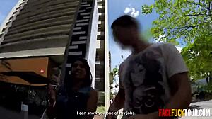 I got picked up as a latina teen to blow stranger's big cock