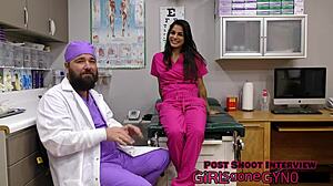 This RECTAL EXAM'S Just A Formality Right - Misty Addams With Anal Finger And Gaping Close Up