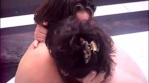 Greek housewife engages in lesbian encounter