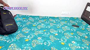 komal invites her teacher over for a private class at home with some naughty fun