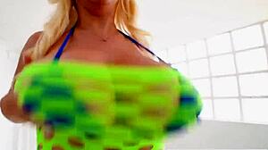 Huge Dick Intensely Screws Perfect Big Ass Blonde Pole Dancer