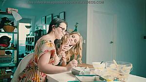 I tease Charlie Forde with licks before using Chasey Devil's pussy freely