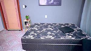 The wild Brazilian orgy unfolds as Malevola takes double anal penetration from two guys