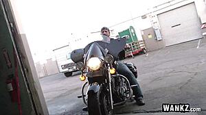 Bad Girl Teen 18+ Hints at Naughty Mechanic Encounter with Intense Desires