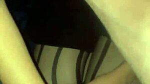 I reunite with my ex and we end up in homemade sex with petite brunette riding cowgirl.