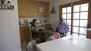 Teen Sluts Moan Loudly as Family Ignores Daddy Fucking in Jeans with Jessica Ryan, Jack Vegas, Angelina Red