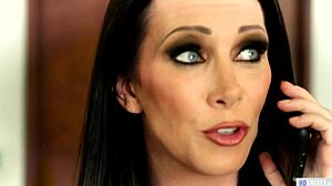 Busty Stepmom Savors First Lesbian Muff Diving and Face Sitting with Not Daughter at Christmas