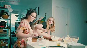 I tease Charlie Forde with licks before using Chasey Devil's pussy freely