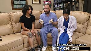 petite latina nicole luva masturbates with vibrator on bed spreading hairy pussy close up moaning to orgasm