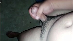 pinoy guy jerks off after shower and shoots cum in homemade video